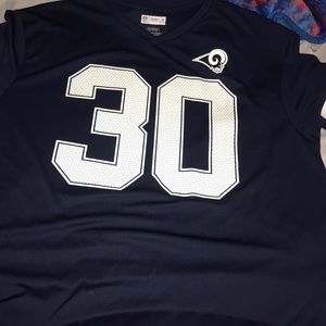 LA Rams Todd Gurley jersey shirt
